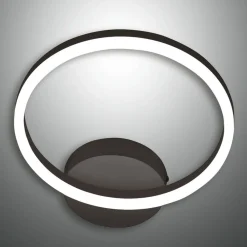 Fabas Luce LED-vegglampe, 1 lyskilde, svart| Design- Og Hotellbelysning|Vegglamper