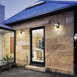 CMD LED-vegglampe 9083, sensor, antrasitt, 16 cm, CCT, IP54