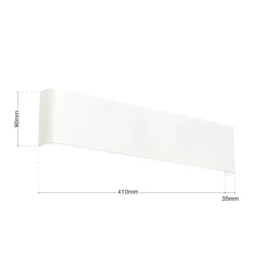 ORION LED-vegglampe Accent med up-/downlight, hvit Discount