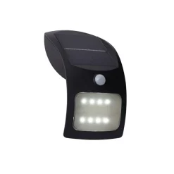 Searchlight LED-vegglampe 67420BK-PIR, bevegelsessensor| Solcellelamper Med Sensor|Vegglamper Med Sensor