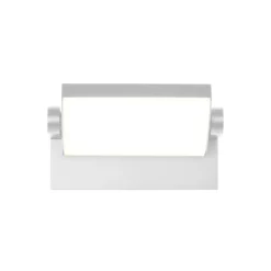 CMD LED-vegglampe 9110, hvit, bredde 21 cm, metall, IP54| Kommersiell Utebelysning|Led-Utendørs