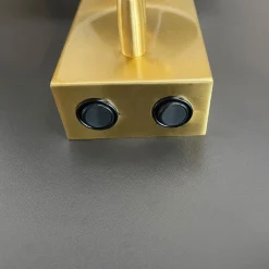 FISCHER & HONSEL LED-vegglampe Dreamer LED-vegglampe messing/chintz hvit