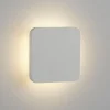 Searchlight LED-vegglampe Gypsum 15x15cm i hvit gips Clearance