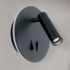 ORION LED-vegglampe Lenny med 2 lyskilder, svart New