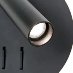 ORION LED-vegglampe Lenny med 2 lyskilder, svart New