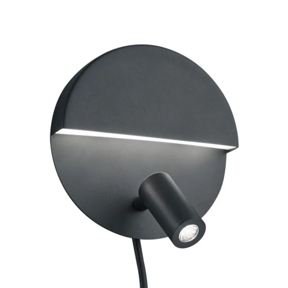 Trio Lighting LED-vegglampe Mario med svingbar spot Sale