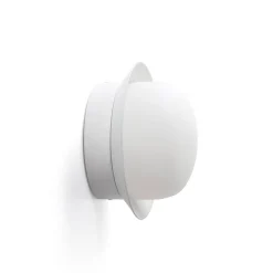 FARO BARCELONA LED-vegglampe May IP44, hvit