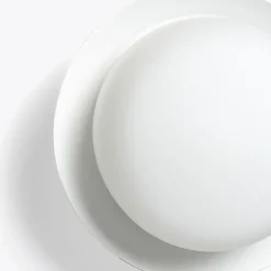 FARO BARCELONA LED-vegglampe May IP44, hvit