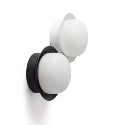 FARO BARCELONA LED-vegglampe May IP44, hvit