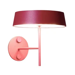 Deko-Light LED-vegglampe Miram med batteri, dimbar, rubinrød Online