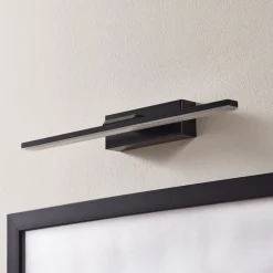 MCJ LED-vegglampe Miroir 40 cm svart 3000K| Design- Og Hotellbelysning|Led-Innendørs