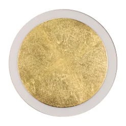 Eco-Light LED-vegglampe Moon Ø 30 cm, gull Outlet