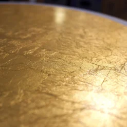 Eco-Light LED-vegglampe Moon Ø 30 cm, gull Outlet