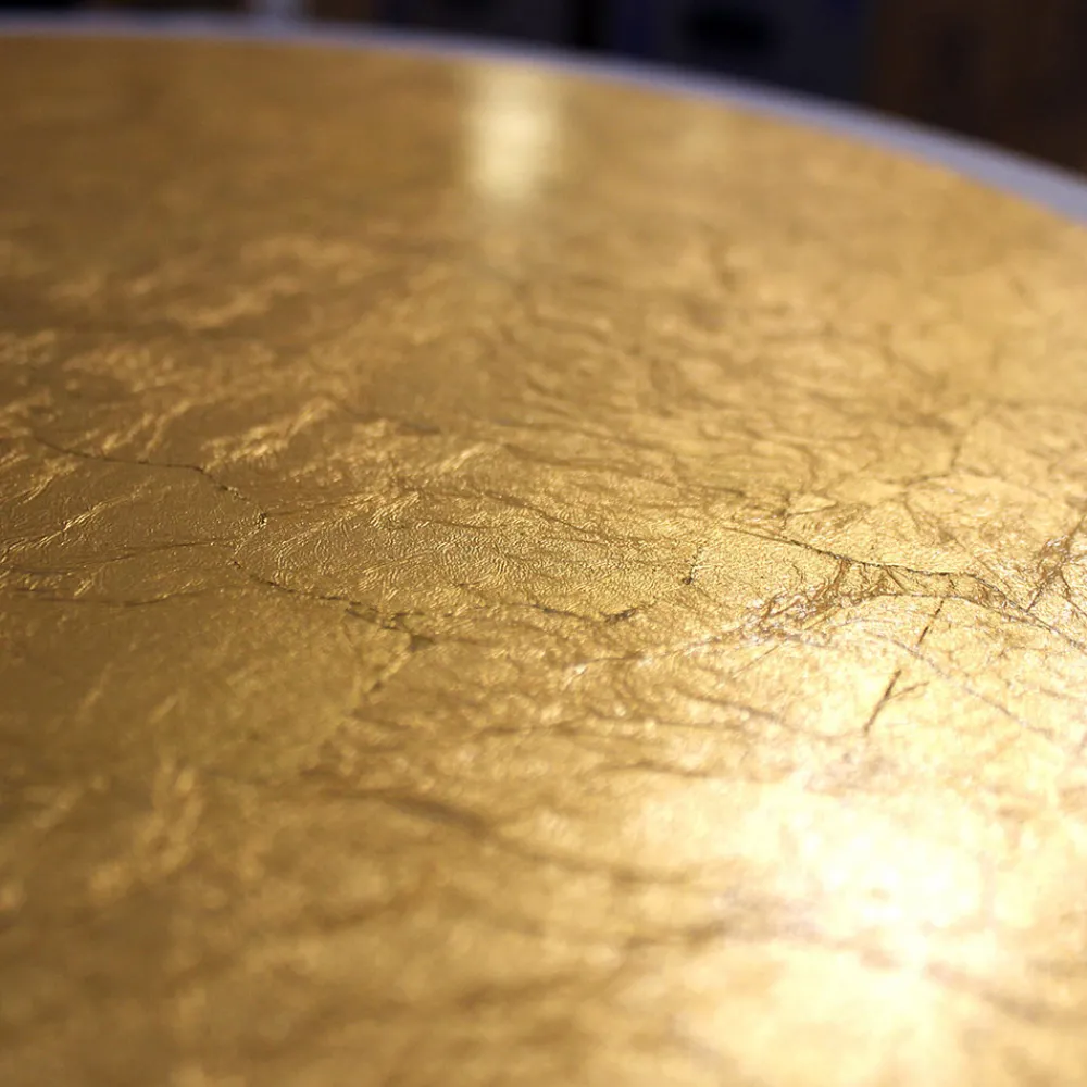 Eco-Light LED-vegglampe Moon Ø 30 cm, gull Outlet