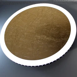 Eco-Light LED-vegglampe Moon Ø 30 cm, gull Outlet