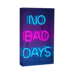 Näve LED-vegglampe No Bad Days, klar, 30x18 cm plast USB RGB| Dekorasjonsbelysning
