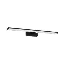 EGLO LED-vegglampe Pandella 1, lengde 60 cm, svart, aluminium| Vegglamper