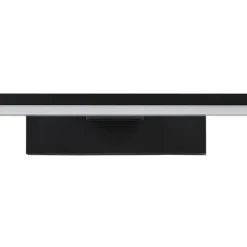 EGLO LED-vegglampe Pandella 1, lengde 60 cm, svart, aluminium| Vegglamper