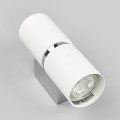 EGLO LED-vegglampe Passa, rund, hvit