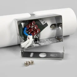 EGLO LED-vegglampe Passa, rund, hvit