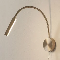 FISCHER & HONSEL LED-vegglampe Raik med kontakt dimmes trinnløst Outlet