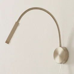 FISCHER & HONSEL LED-vegglampe Raik med kontakt dimmes trinnløst Outlet