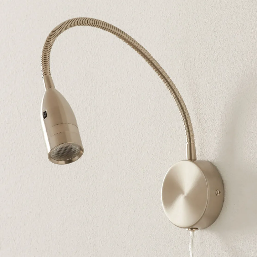 FISCHER & HONSEL LED-vegglampe Sten bev.styring, veggfeste, rund Discount