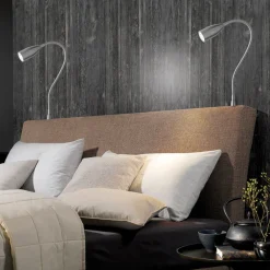 FISCHER & HONSEL LED-vegglampe Sten bev.styring, veggfeste, rund Discount