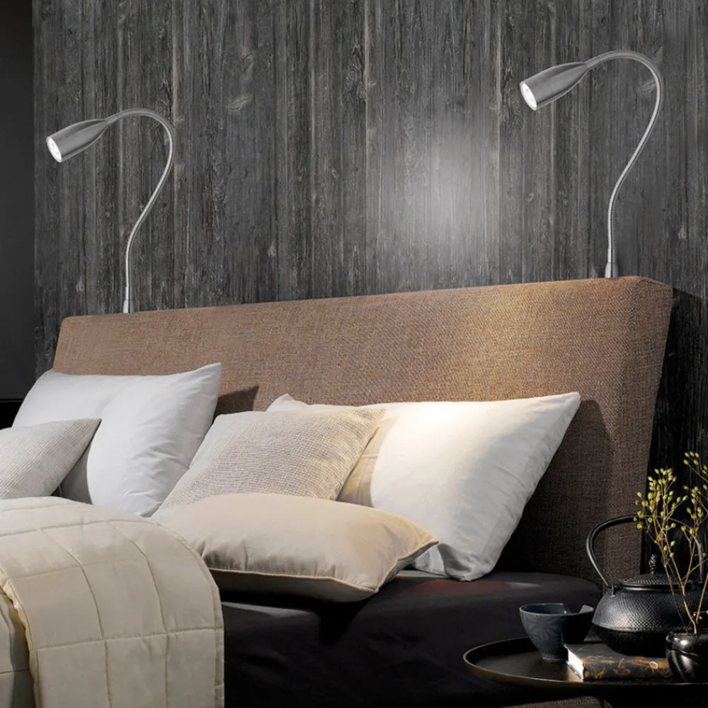 FISCHER & HONSEL LED-vegglampe Sten bev.styring, veggfeste, rund Discount