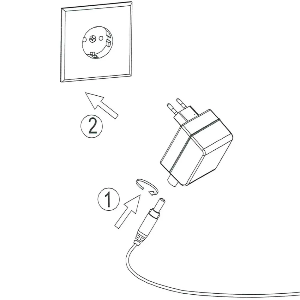 FISCHER & HONSEL LED-vegglampe Sten dimmes med bevegelsesstyring| Design- Og Hotellbelysning|Led-Innendørs