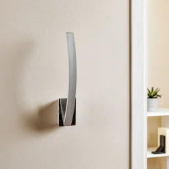 Domiluce LED-vegglampe Umbra indirekte strålende aluminium| Vegglamper