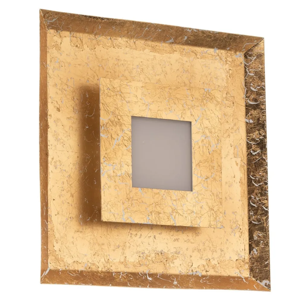 Eco-Light LED-vegglampe Window 32x32 cm, gull| Vegglamper