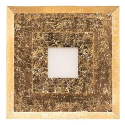 Eco-Light LED-vegglampe Window 32x32 cm, gull| Vegglamper