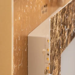 Eco-Light LED-vegglampe Window 32x32 cm, gull| Vegglamper