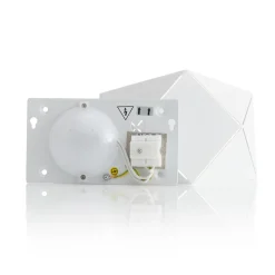 Trio Lighting LED-vegglampe Zandor i hvit, bredde 18 cm Hot