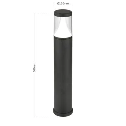 ORION LED-veilampe Midnight, anti-UV-spreder, IP65| Gatebelysning, Pullert Belysning