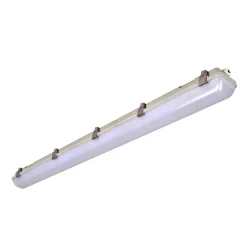 G & L Handels GmbH LED-våtromslampe 659, grå, 126 cm, 25 W| Teknisk Lys