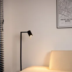 Lucide Lesley gulvlampe, svart Sale