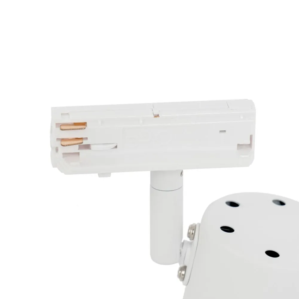 Lindby 1 lyskilde skinnesystem Linaro, GU10, 3 lyskilder, hvit| Kontorbelysning|Skinnesystem