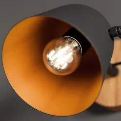 Lindby Adalin vegglampe, svart Outlet