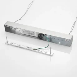 Lindby Alimara LED-hengelampe i tre, tre, lengde 138 cm Discount