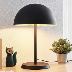 Lindby bordlampe Idalene, høyde 51 cm, svart, metall New