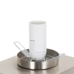 Lindby bordlampe Junis, nikkel, ladefunksjon Sale