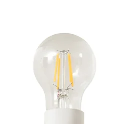 Lindby bordlampe Lennes, beige, glass, Ø 20 cm| Bordlamper