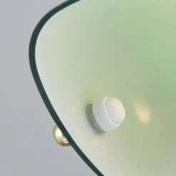 Lindby bordlampe Milenka, messing, høyde 39 cm, metall| Kontorbelysning|Bordlamper