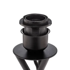 Lindby bordlampe Soula, Ø 26 cm, beige, plast, E27| Bordlamper