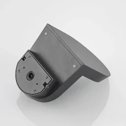 Lindby Carmelo utendørs LED-vegglampe, mørkegrå| Kommersiell Utebelysning|Led-Utendørs
