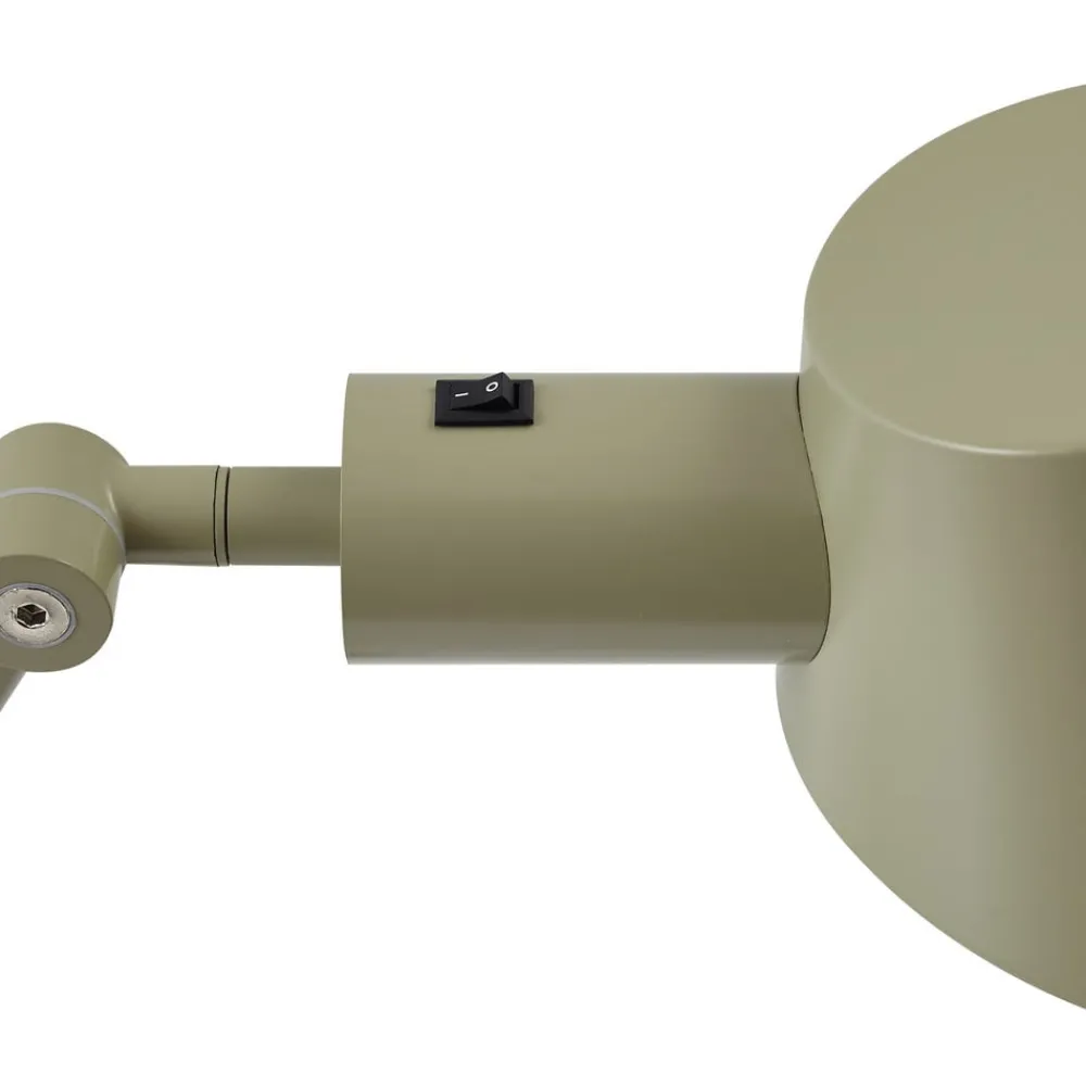 Lindby Corali bordlampe, lysegrønn, metall, høyde 64 cm Outlet