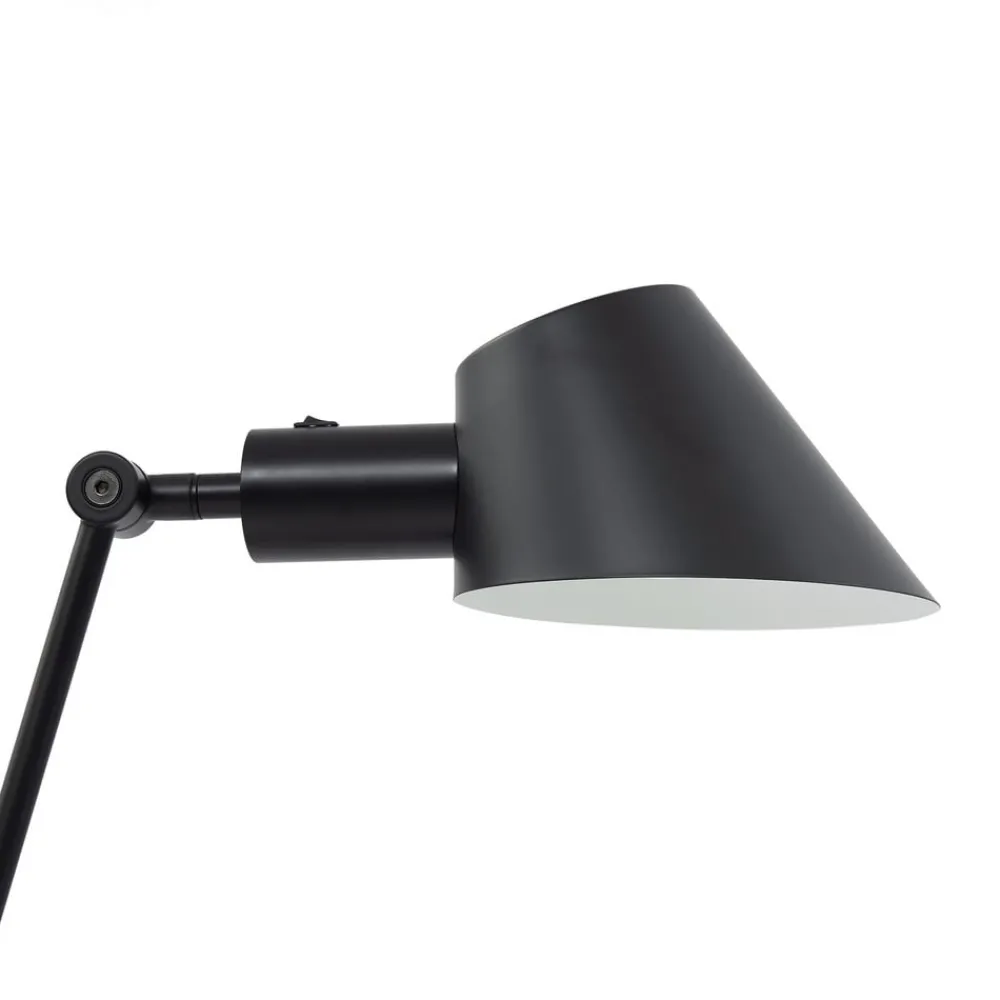 Lindby Corali bordlampe, svart, metall, høyde 64 cm| Bordlamper