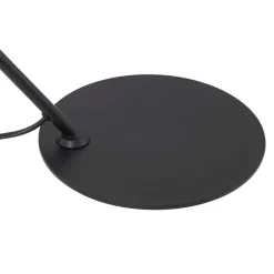 Lindby Corali bordlampe, svart, metall, høyde 64 cm| Bordlamper